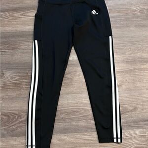 Adidas Women's Supportive Black Full Length Leggings